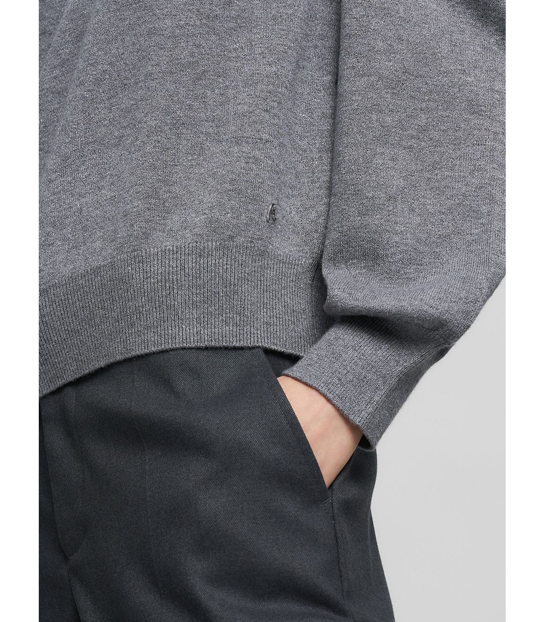 パフスリーブ クルーネックプルオーバー（セットアップ） 詳細画像 アイアングレー 7